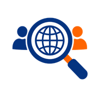 Icon representing overseas supplier sourcing